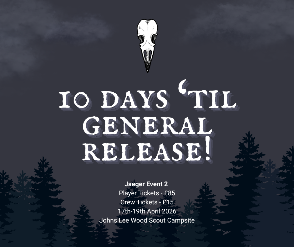 Read more about the article 10 Days ’til General Release for Event 2 Player Tickets!