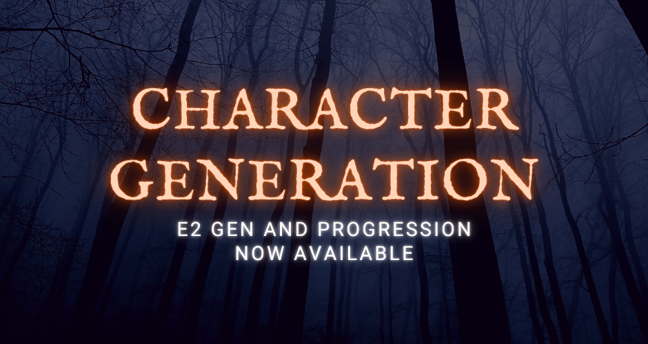Read more about the article E2 Character Gen Deadlines